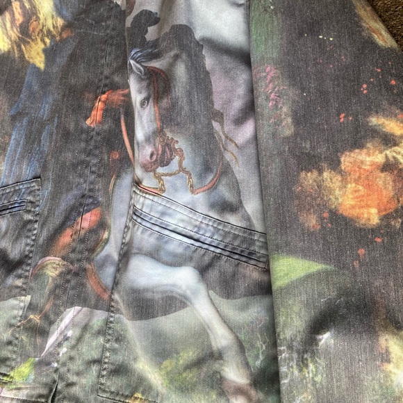 RIPNDIP Fire & Desire Denim Coach Jacket Rare - Picture 7 of 10